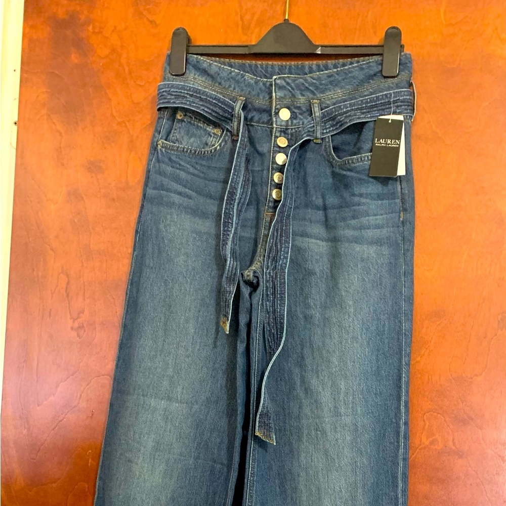 Wide Denim Pants